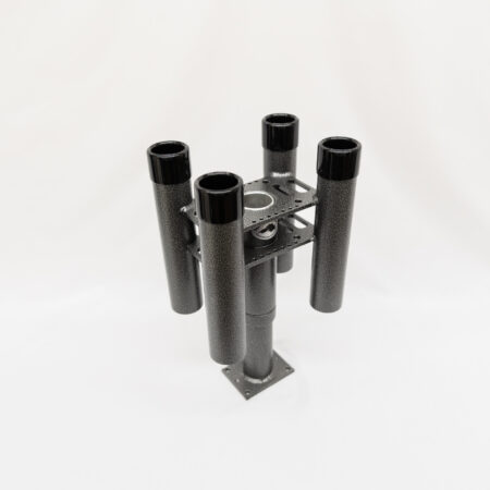 Track or Mount Ready 4 Place Rod Rack
