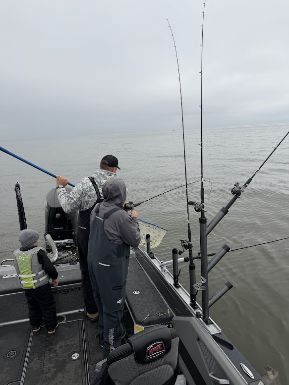 Fishing boat equipped with Superior Fishing Products